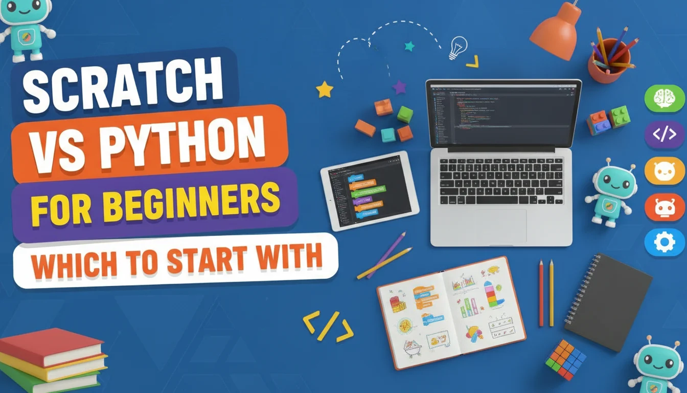 Scratch vs Python for Beginners: Which to Start With